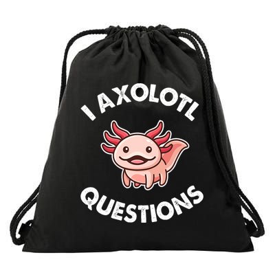 Axolotl Gift Drawstring Bag