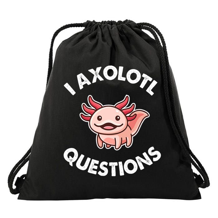 Axolotl Gift Drawstring Bag