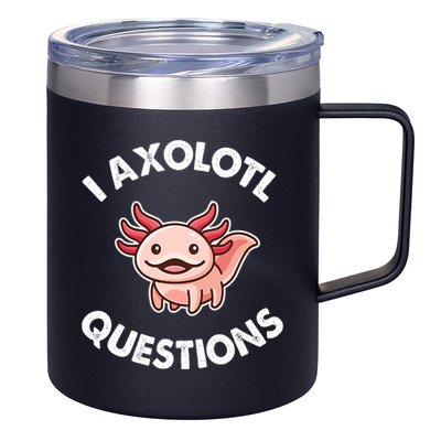 Axolotl Gift 12oz Stainless Steel Coffee Mug