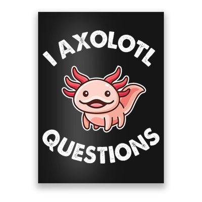 Axolotl Gift Poster