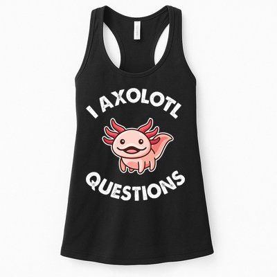 Axolotl Gift Womens Tank Top