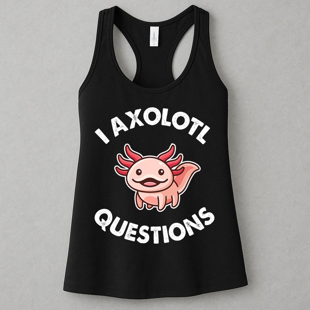 Axolotl Gift Womens Tank Top