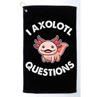 Axolotl Gift Golf Towel