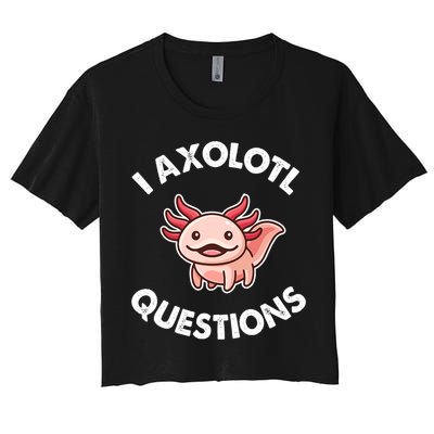 Axolotl Gift Women's Crop Top Tee