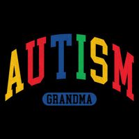 Autism Grandma Autism Awareness Family Matching Impact Tech Backpack