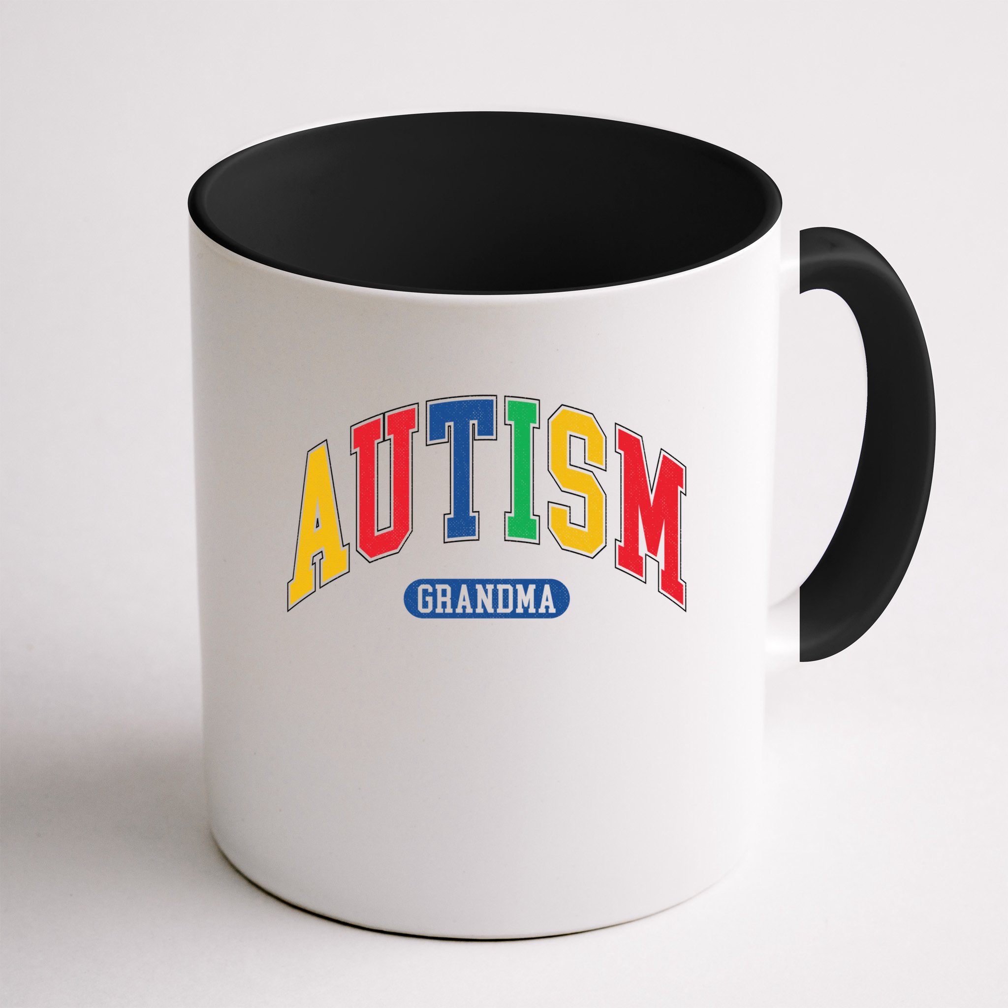 Autism Grandma Autism Awareness Family Matching Mug