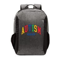 Autism Grandma Autism Awareness Family Matching Vector Backpack