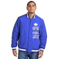 All Guys Are Cool But Chefs Rule Funny Culinary Gangster Cute Gift Insulated Varsity Jacket