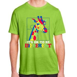 Autism Giraffe Adult ChromaSoft Performance T-Shirt