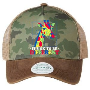 Autism Giraffe Legacy Tie Dye Trucker Hat