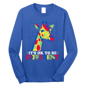 Autism Giraffe Long Sleeve Shirt