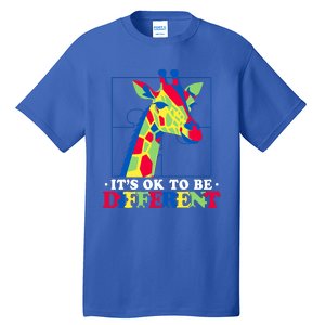 Autism Giraffe Tall T-Shirt