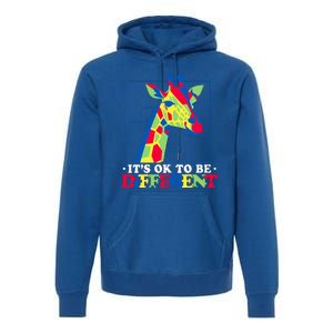 Autism Giraffe Premium Hoodie