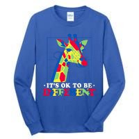 Autism Giraffe Tall Long Sleeve T-Shirt