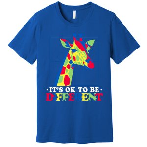 Autism Giraffe Premium T-Shirt