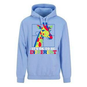 Autism Giraffe Unisex Surf Hoodie