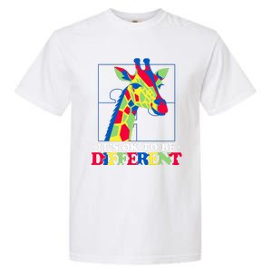 Autism Giraffe Garment-Dyed Heavyweight T-Shirt