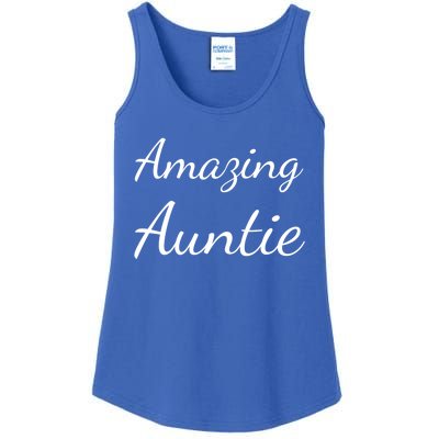 Auntie Gift Amazing Auntie Gift Ladies Essential Tank