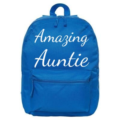 Auntie Gift Amazing Auntie Gift 16 in Basic Backpack