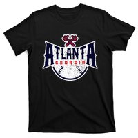 Atlanta Georgia Atl Vintage Baseball Retro Throwback T-Shirt