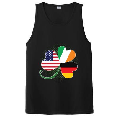 American German And Irish Roots DNA PosiCharge Competitor Tank
