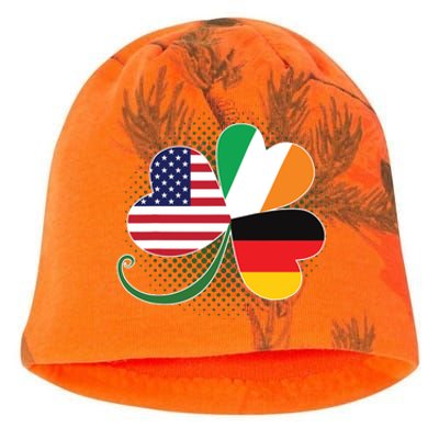 American German And Irish Roots DNA Kati - Camo Knit Beanie