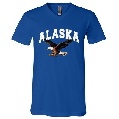 Alaska Gifts Anchorage Juneau Denali Sitka V-Neck T-Shirt