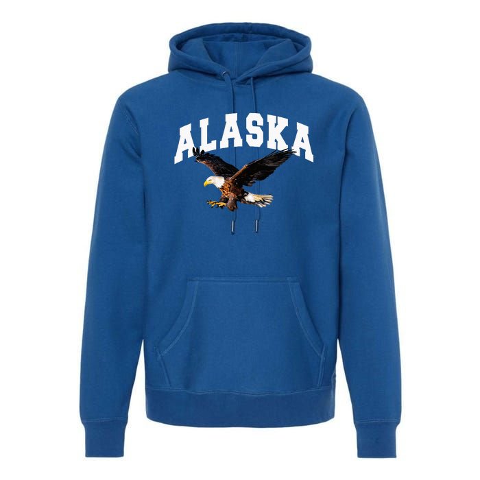 Alaska Gifts Anchorage Juneau Denali Sitka Premium Hoodie