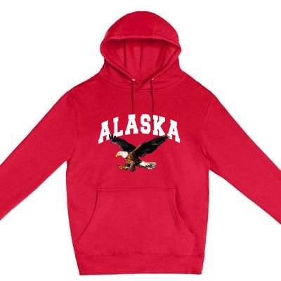 Alaska Gifts Anchorage Juneau Denali Sitka Premium Pullover Hoodie