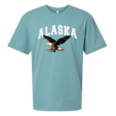 Alaska Gifts Anchorage Juneau Denali Sitka Sueded Cloud Jersey T-Shirt