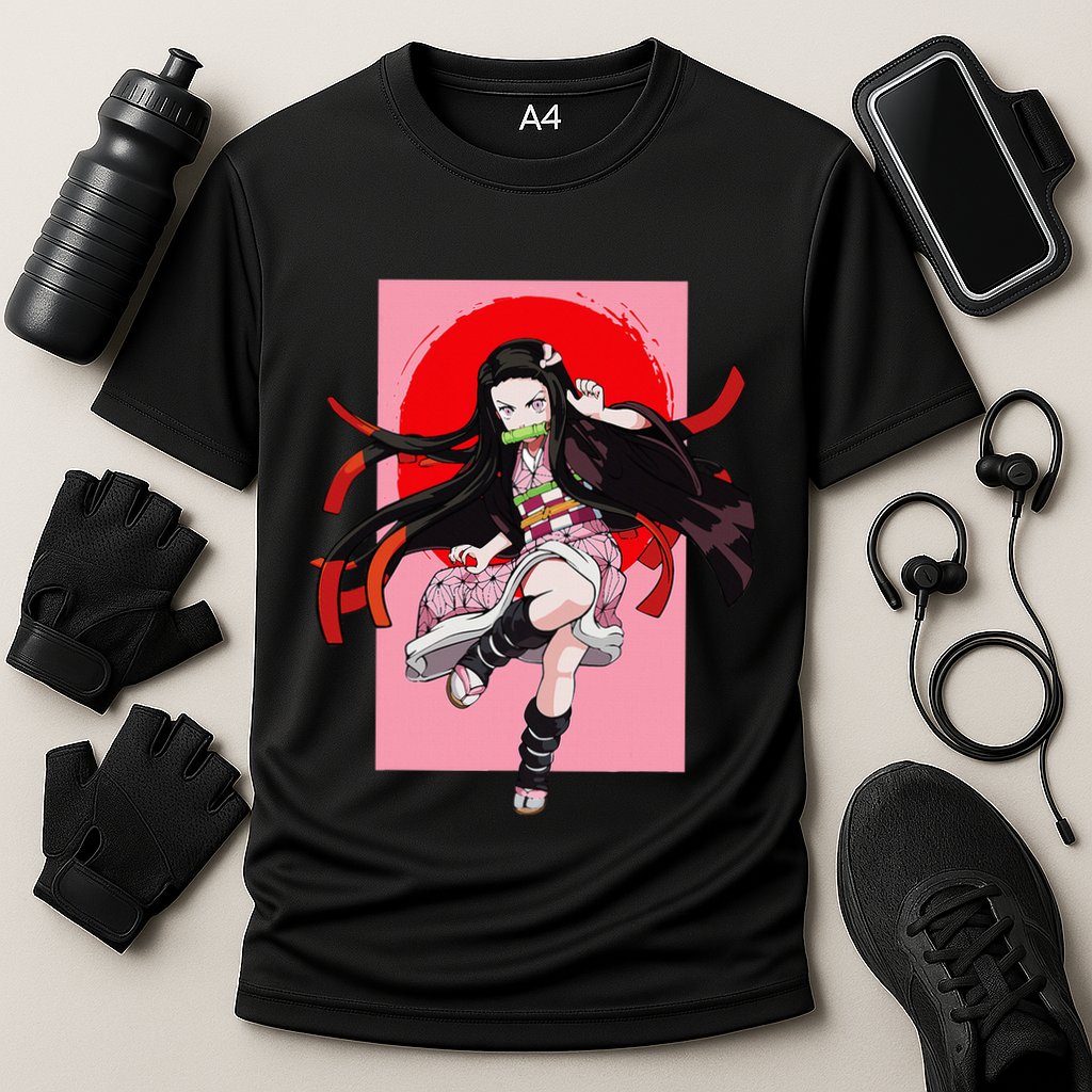 Anime Girl Aesthetic Japanese Waifu Otaku Weeb Art Japan Cooling Performance Crew T-Shirt