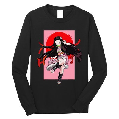 Anime Girl Aesthetic Japanese Waifu Otaku Weeb Art Japan Long Sleeve Shirt