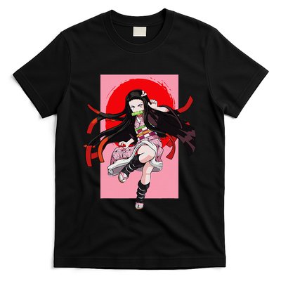 Anime Girl Aesthetic Japanese Waifu Otaku Weeb Art Japan T-Shirt