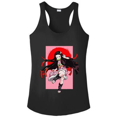 Anime Girl Aesthetic Japanese Waifu Otaku Weeb Art Japan Ladies PosiCharge Competitor Racerback Tank