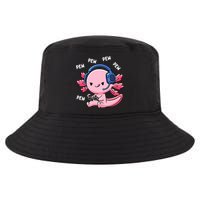 Axolotl Gaming Anime Video Game Pew Gamer Cool Comfort Performance Bucket Hat