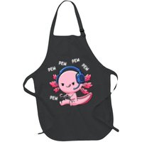 Axolotl Gaming Anime Video Game Pew Gamer Apron