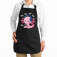 Axolotl Gaming Anime Video Game Pew Gamer Apron