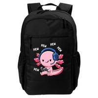 Axolotl Gaming Anime Video Game Pew Gamer Backpack