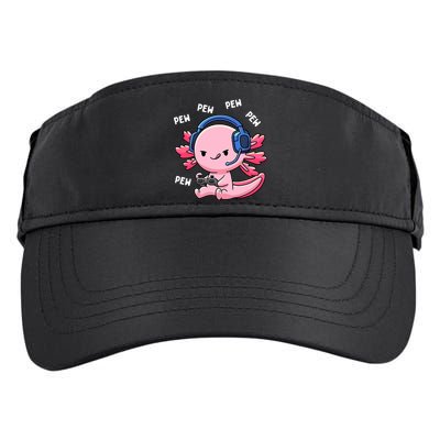 Axolotl Gaming Anime Video Game Pew Gamer Adult Drive Performance Visor