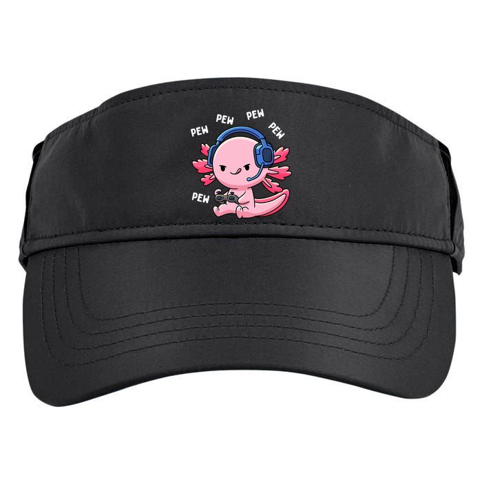 Axolotl Gaming Anime Video Game Pew Gamer Adult Drive Performance Visor