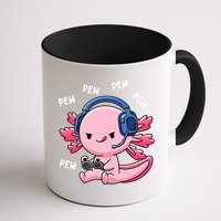 Axolotl Gaming Anime Video Game Pew Gamer Mug