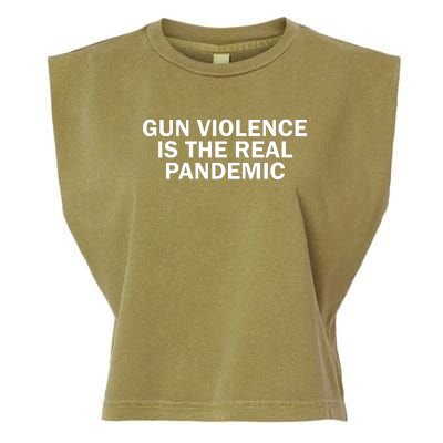 Anti Gun Awareness Day Wear Orange Enough End Gun Violence Garment-Dyed Women's Muscle Tee