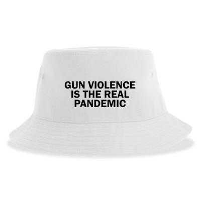 Anti Gun Awareness Day Wear Orange Enough End Gun Violence Sustainable Bucket Hat