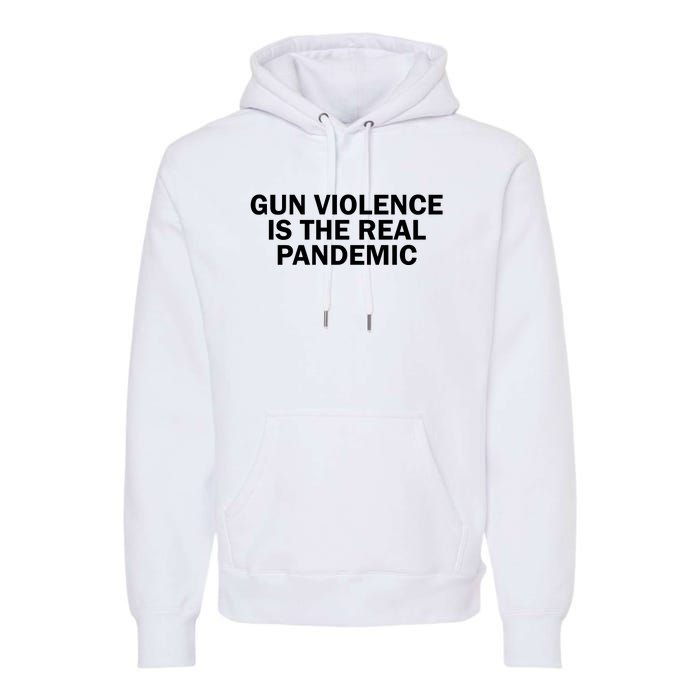 Anti Gun Awareness Day Wear Orange Enough End Gun Violence Premium Hoodie