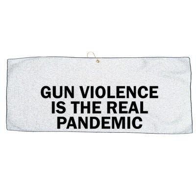 Anti Gun Awareness Day Wear Orange Enough End Gun Violence Large Microfiber Waffle Golf Towel