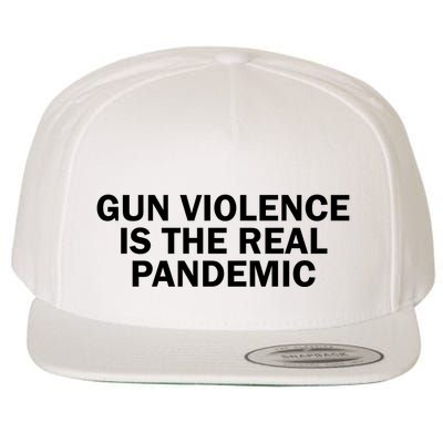 Anti Gun Awareness Day Wear Orange Enough End Gun Violence Wool Snapback Cap
