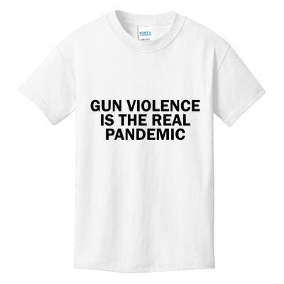 Anti Gun Awareness Day Wear Orange Enough End Gun Violence Kids T-Shirt