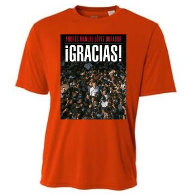 Amlo Gracias Andres Manuel Lopez Obrador Cooling Performance Crew T-Shirt