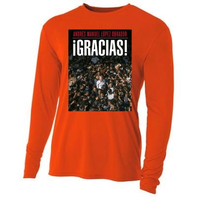 Amlo Gracias Andres Manuel Lopez Obrador Cooling Performance Long Sleeve Crew