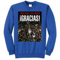 Amlo Gracias Andres Manuel Lopez Obrador Tall Sweatshirt